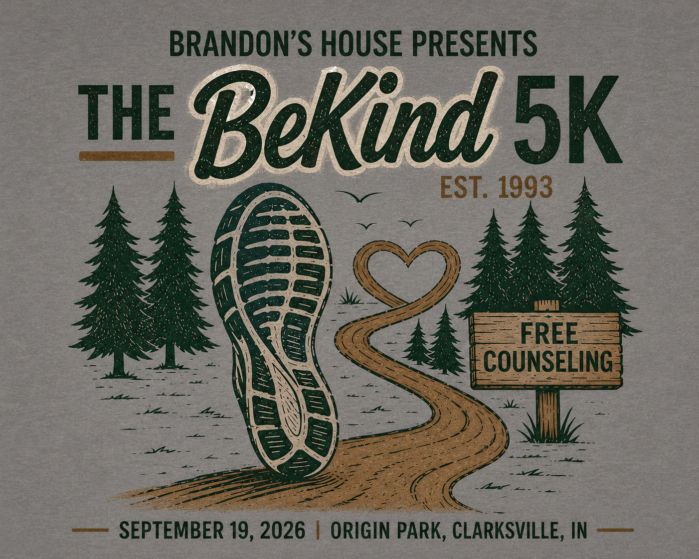 BeKind with Brandon's House 5K Fun Run/Walk